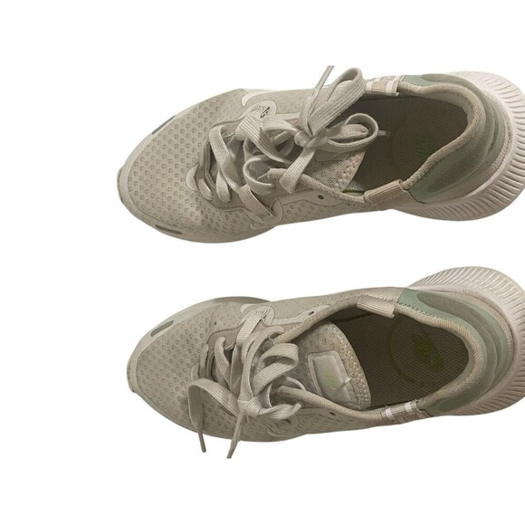 Nike Reposto Women's Size 9 Ivory & Mint Mesh Athletic Shoes Sneakers CZ5630-013 - Picture 6 of 13